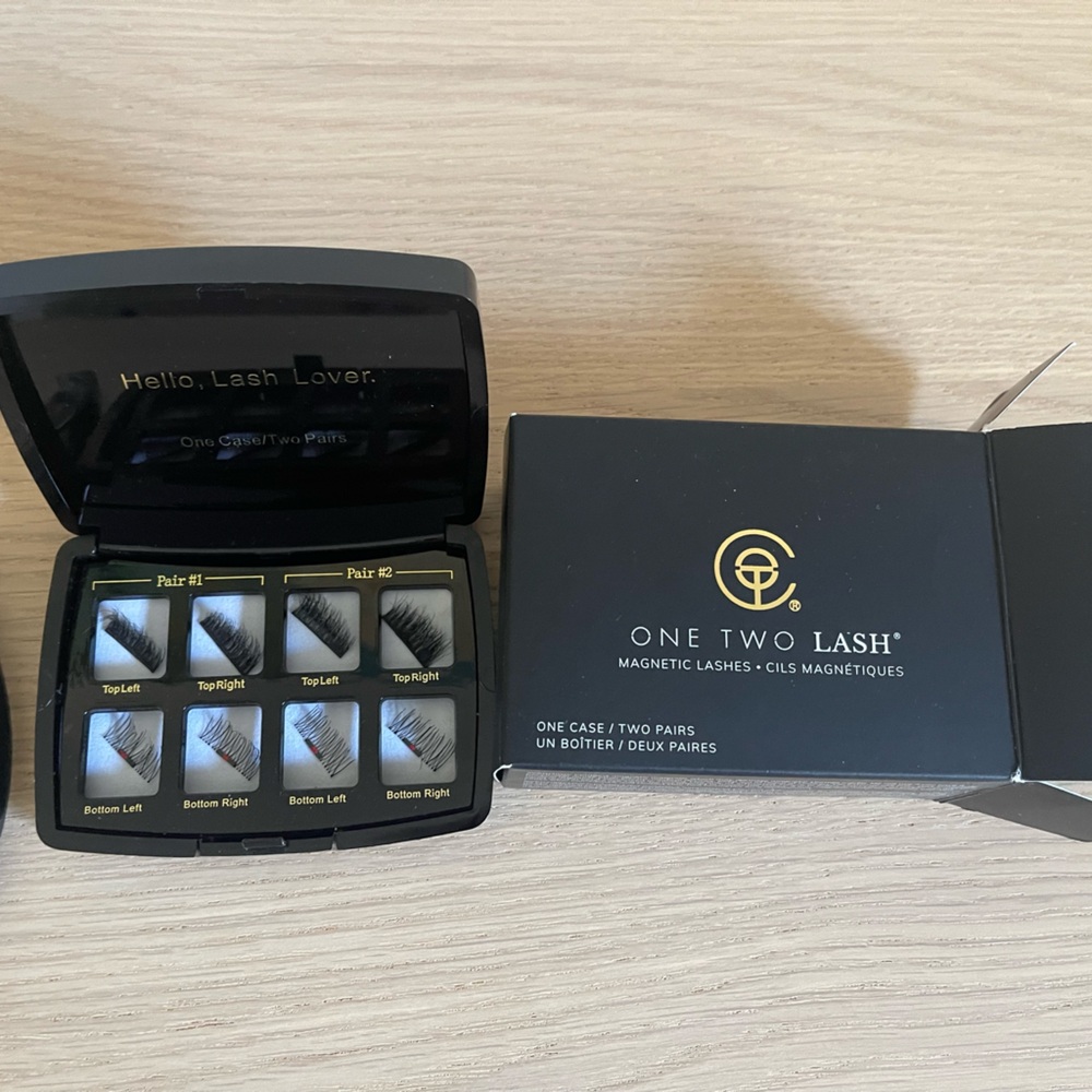 One Two Lash Magnetic Eyelash Set Bold Half